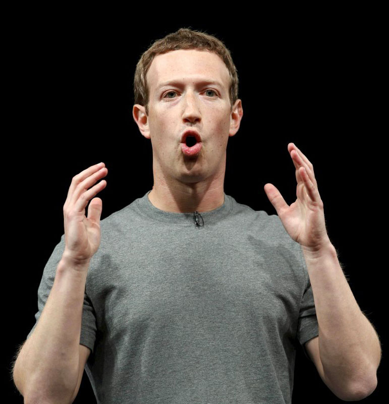 Mark Zuckerberg portrait